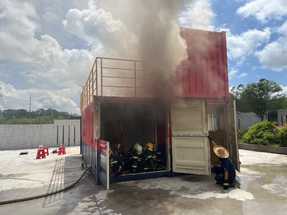 廣西蒼梧縣消防大隊(duì)CFBT煙火特性訓(xùn)練設(shè)施